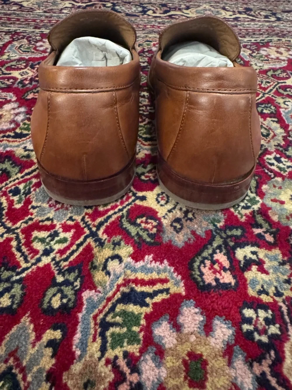 Share Cole Haan C12759 Pinch Grand Handsewn Brown Leather Penny Loafers Men’s 11